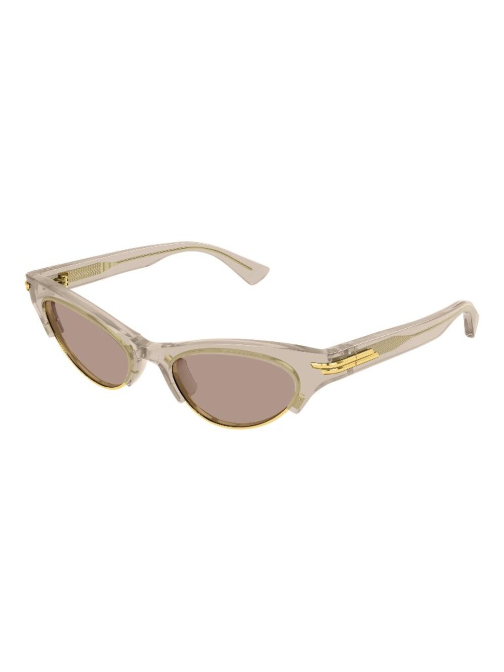 New Bottega Veneta Women's Sunglasses Brown Lens Acetate Frame BV1431S 005 52